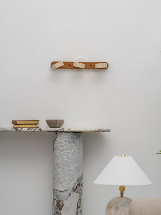 Travertine Duo Wall Light Simprolos