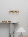 Travertine Duo Wall Light Simprolos