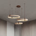 Celestial Orbit Travertine Chandelier Simprolos