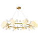 Gingko Orb Chandelier Simprolos