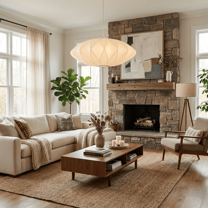 Crisscross Bubble Pendant Light Simprolos