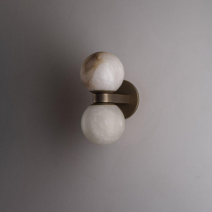 Alabaster Celestia Orb Wall Light Simprolos