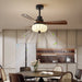 Elira Vintage Ceiling Fan Light Vakkerlight