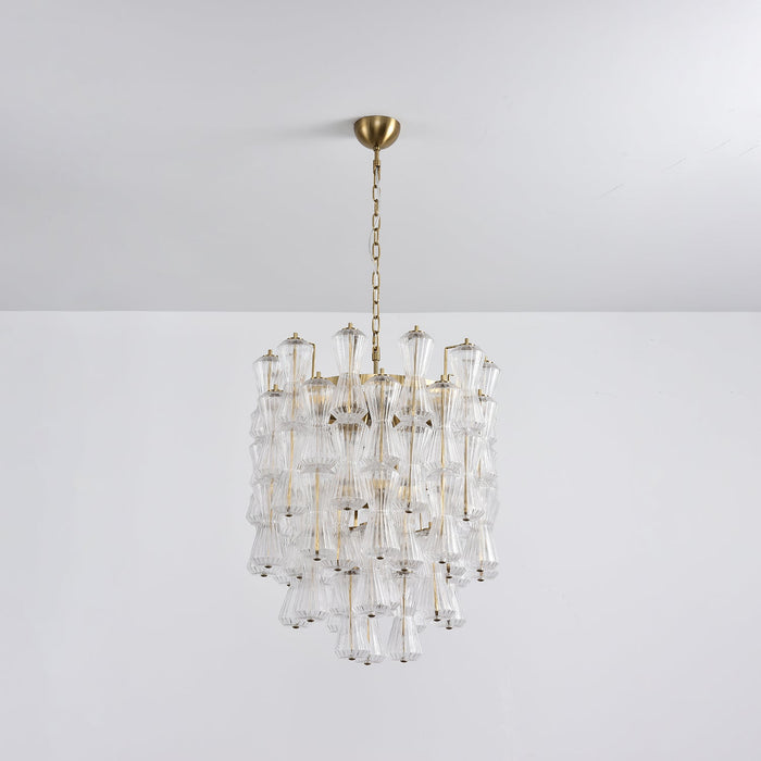 Florenzia Glass Chandelier Vakkerlight