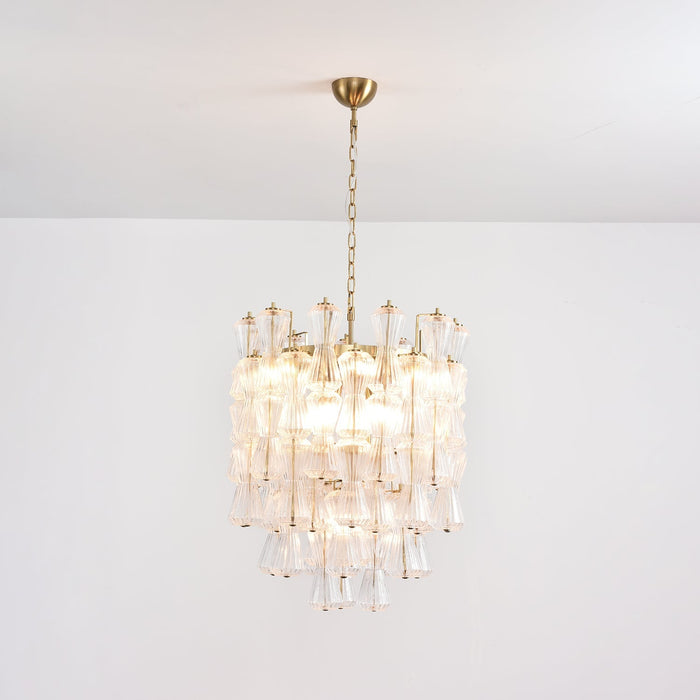 Florenzia Glass Chandelier Vakkerlight