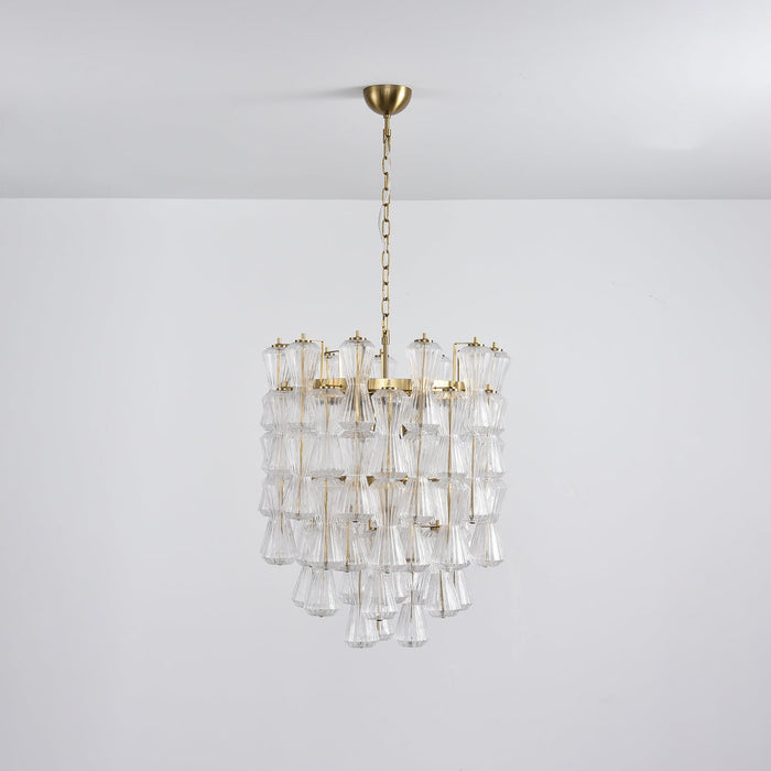 Florenzia Glass Chandelier Vakkerlight