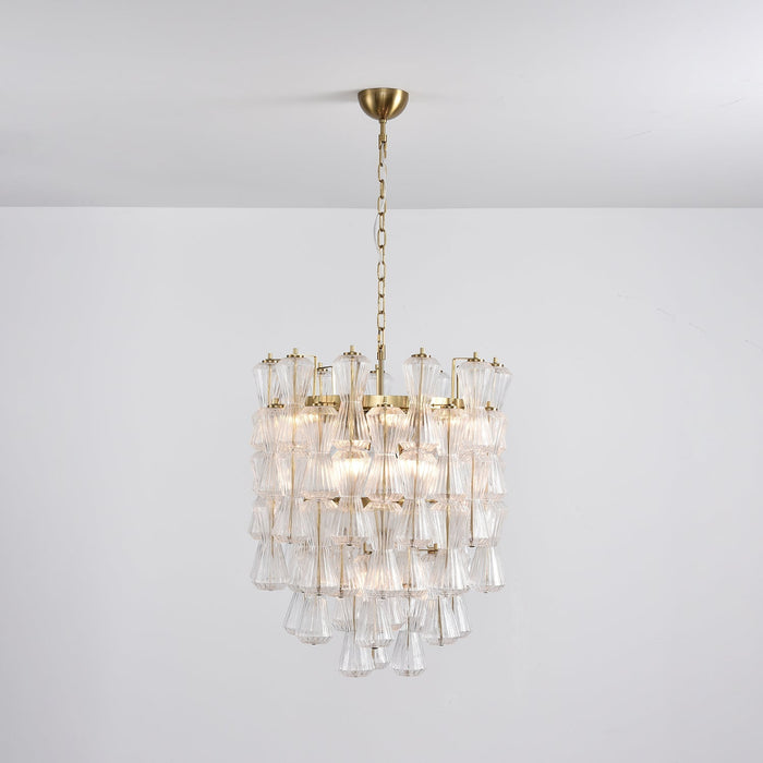 Florenzia Glass Chandelier Vakkerlight
