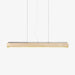 Linear Travertine Suspension Lamp Vakkerlight