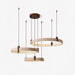 Celestial Orbit Travertine Chandelier Simprolos