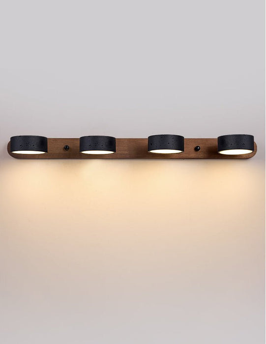 Black Travertine Duo Wall Light Simprolos