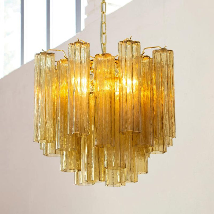 Liora Glass Chandelier Vakkerlight