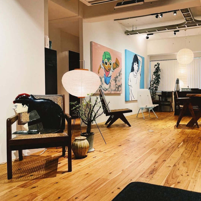 Akari Rice Paper Floor Lamp