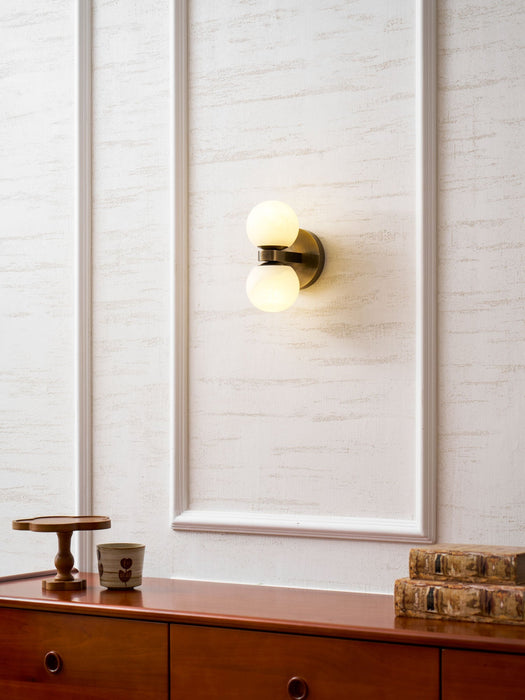 Alabaster Celestia Orb Wall Light Simprolos