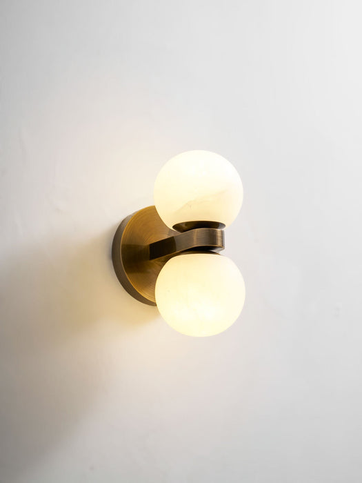 Alabaster Celestia Orb Wall Light Simprolos