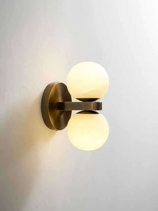Alabaster Celestia Orb Wall Light Simprolos