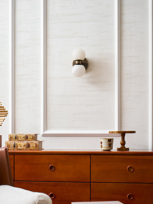 Alabaster Celestia Orb Wall Light Simprolos