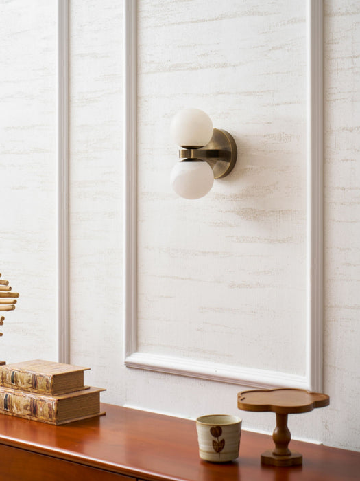 Alabaster Celestia Orb Wall Light Simprolos
