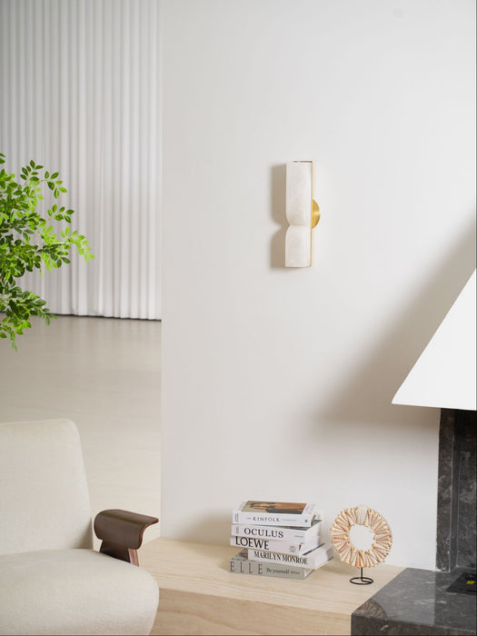 Alabaster Essence Wall Sconce Vakkerlight