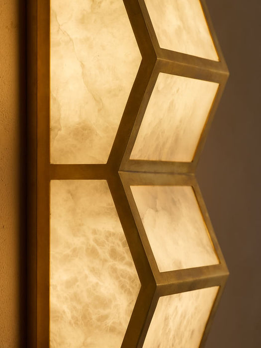 Alabaster Cascade Alabaster Wall Light Vakkerlight