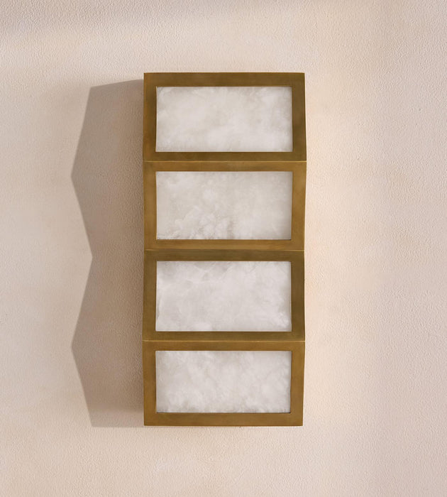 Alabaster Cascade Alabaster Wall Light Vakkerlight