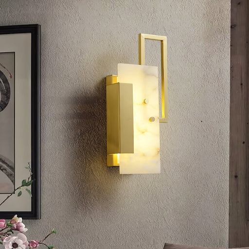 Althea Alabaster Wall Sconce Vakkerlight
