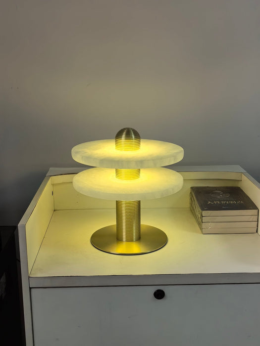 Alabaster Comet Table Lamp Vakkerlight