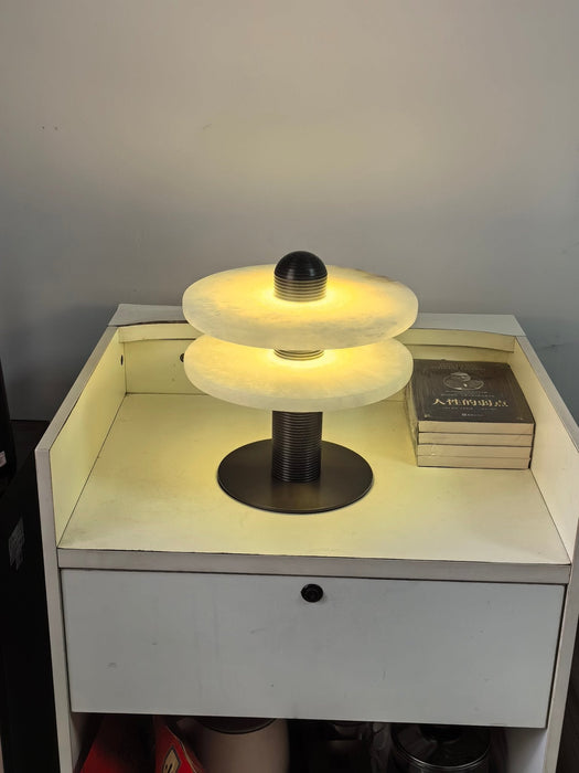Alabaster Comet Table Lamp Vakkerlight