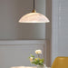 Alabaster Dome Swag Alabaster Pendant Lamp Vakkerlight