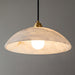 Alabaster Dome Swag Alabaster Pendant Lamp Vakkerlight