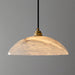 Alabaster Dome Swag Alabaster Pendant Lamp Vakkerlight