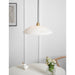 Alabaster Dome Swag Alabaster Pendant Lamp Vakkerlight