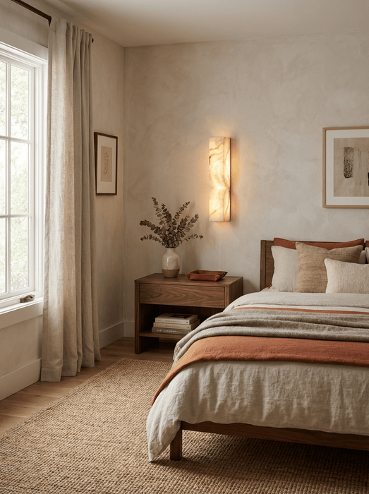 Alabaster Essence Wall Sconce Vakkerlight