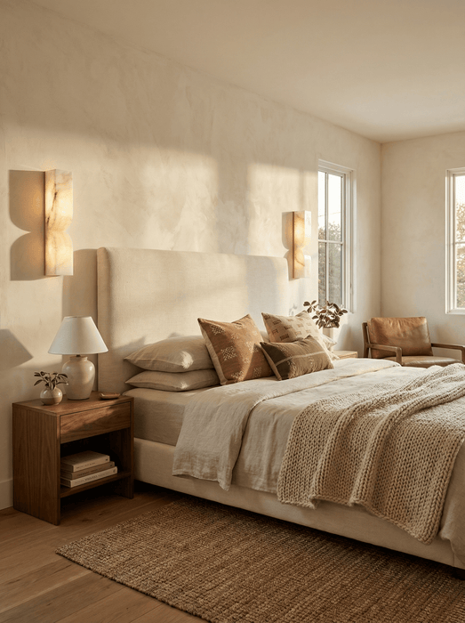 Alabaster Essence Wall Sconce Vakkerlight