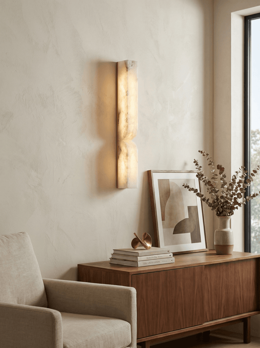 Alabaster Essence Wall Sconce Vakkerlight