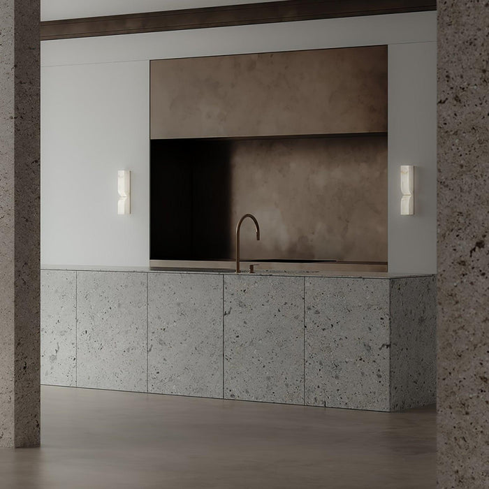 Alabaster Essence Wall Sconce Vakkerlight