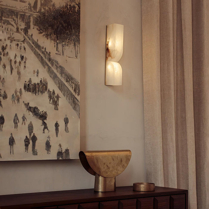Alabaster Essence Wall Sconce Vakkerlight