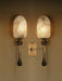 Alabaster Obelisk Double Alabaster Sconce Vakkerlight