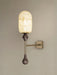 Alabaster Obelisk Double Alabaster Sconce Vakkerlight