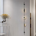 Alabaster Vertical Plug-in Wall Sconce Vakkerlight