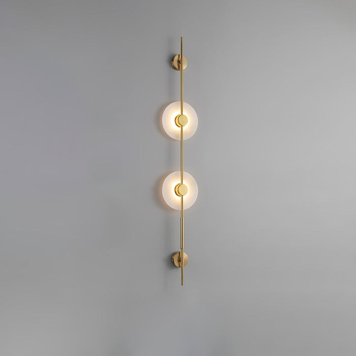 Alabaster Vertical Wall Sconce Vakkerlight