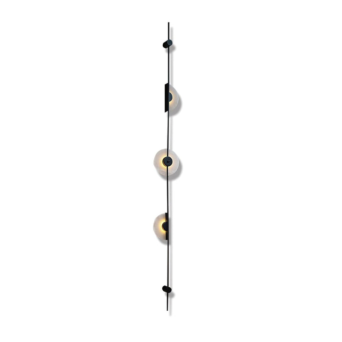 Alabaster Vertical Plug-in Wall Sconce Vakkerlight