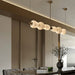Alabaster Pebble Linear Chandelier Vakkerlight