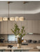 Alabaster Pebble Linear Chandelier Vakkerlight