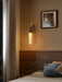 Alabaster Sculpted Tube Wall Sconce Vakkerlight