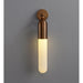 Alabaster Sculpted Tube Wall Sconce Vakkerlight