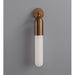 Alabaster Sculpted Tube Wall Sconce Vakkerlight