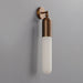 Alabaster Sculpted Tube Wall Sconce Vakkerlight