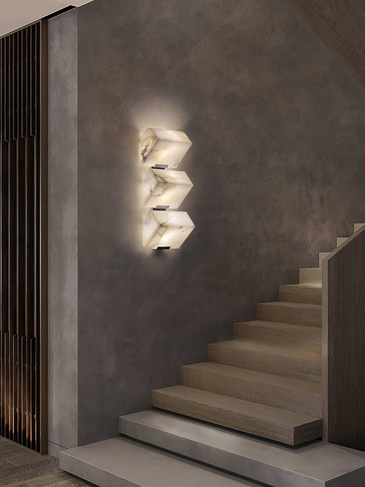 Alabaster Staircase Wall Lamp Vakkerlight