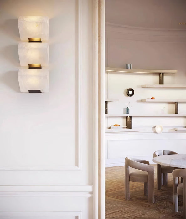 Alabaster Staircase Wall Lamp Vakkerlight