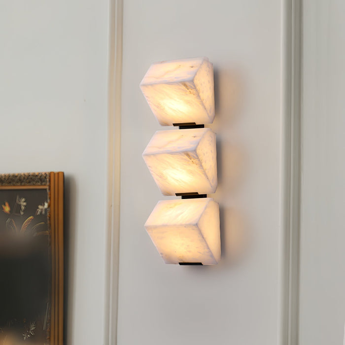 Alabaster Staircase Wall Lamp Vakkerlight